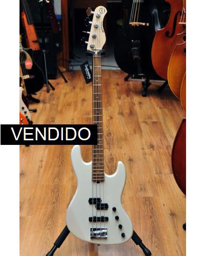 Sadowsky MetroExpress 21 Fret PJ Verdine White Solid Olympic White High Polish